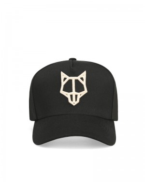 Women's Naked Wolfe Constructed Wolfe Caps Black | PHILIPPINES CIYMNWG60