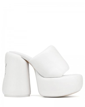 Women's Naked Wolfe Wow Platform Sandals White | PHILIPPINES ACNSDEQ76