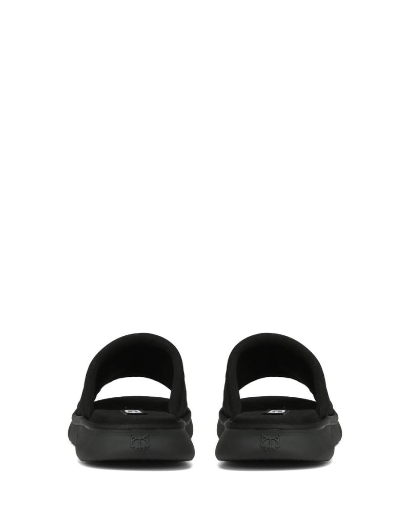 Men's Naked Wolfe Arizona Slides Black | PHILIPPINES BEDPKCJ85