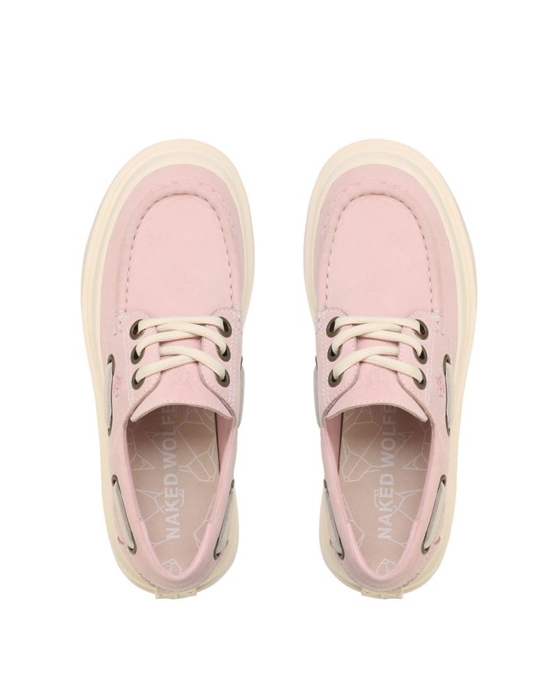 Men's Naked Wolfe Dock Loafers Pink | PHILIPPINES GNVAEPU40