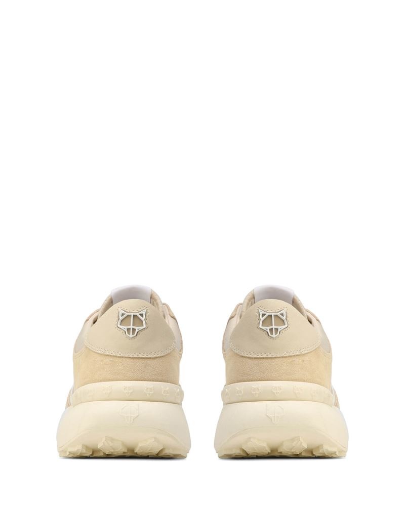 Men's Naked Wolfe Drought Sneakers Beige | PHILIPPINES LPQWKAS57