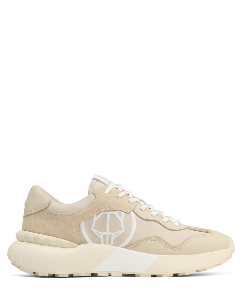 Men\'s Naked Wolfe Drought Sneakers Beige | PHILIPPINES LPQWKAS57