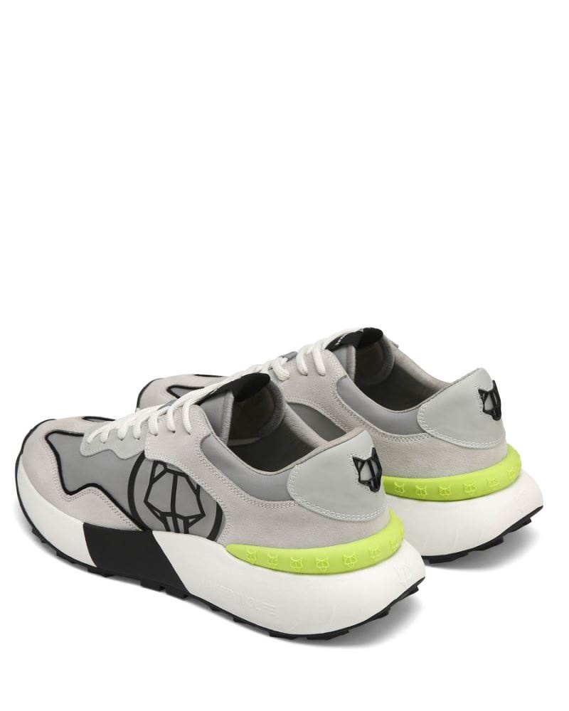 Men's Naked Wolfe Drought Sneakers Grey | PHILIPPINES XDVZPAK58