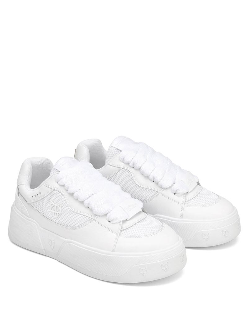 Men's Naked Wolfe Kosa Signature Sneakers White | PHILIPPINES VHMXNPT69