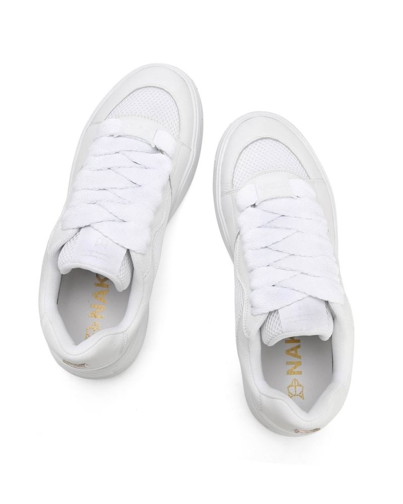 Men's Naked Wolfe Kosa Signature Sneakers White | PHILIPPINES VHMXNPT69
