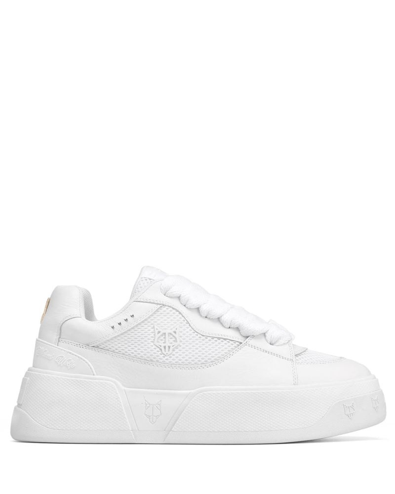 Men\'s Naked Wolfe Kosa Signature Sneakers White | PHILIPPINES VHMXNPT69