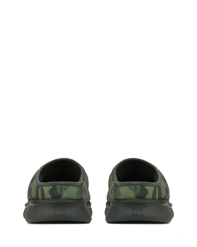 Men's Naked Wolfe Montana Slippers Camo | PHILIPPINES UPZBEIK76