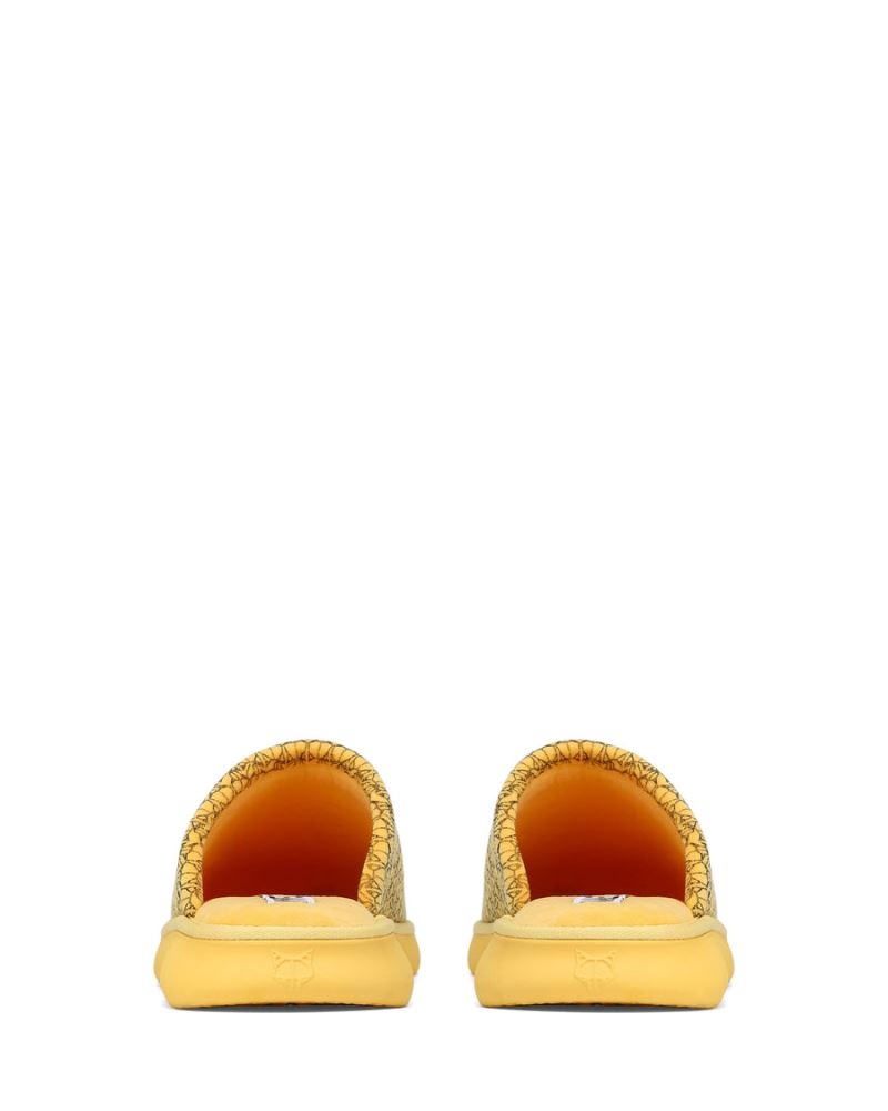Men's Naked Wolfe Ohio Slippers Yellow | PHILIPPINES TPMBLFD57