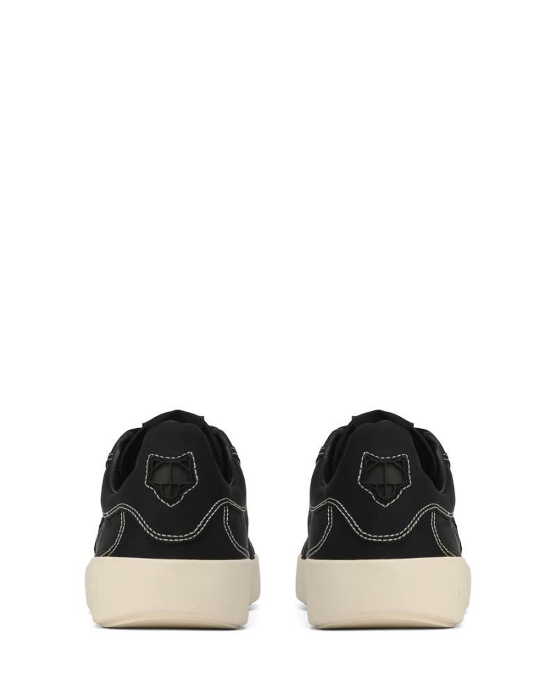 Men's Naked Wolfe Portofino Nylon Sneakers Black | PHILIPPINES ZMSFKGD30