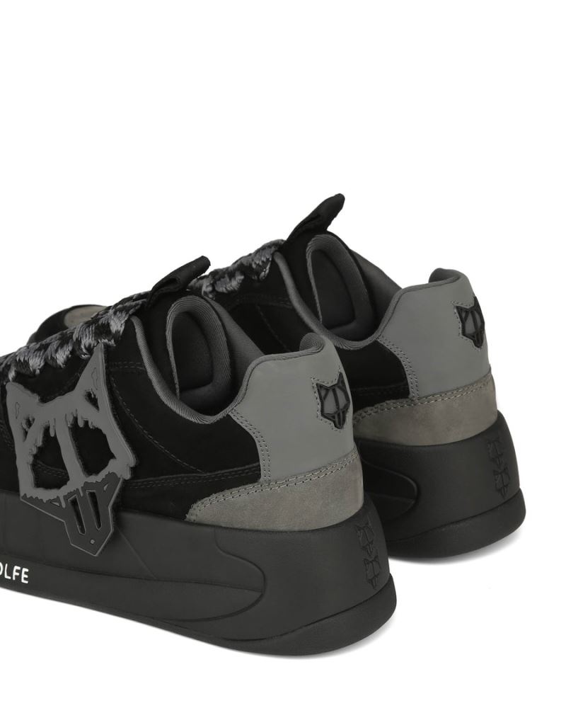 Men's Naked Wolfe Slade Sneakers Black | PHILIPPINES LIDROGZ35