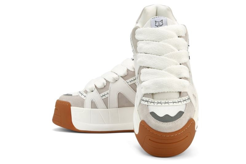 Men's Naked Wolfe Slide Sneakers White | PHILIPPINES YEUJZDM60