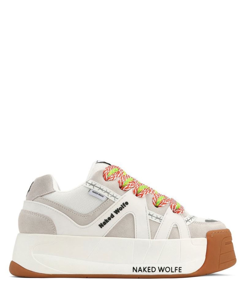 Men\'s Naked Wolfe Slide Sneakers White | PHILIPPINES YEUJZDM60