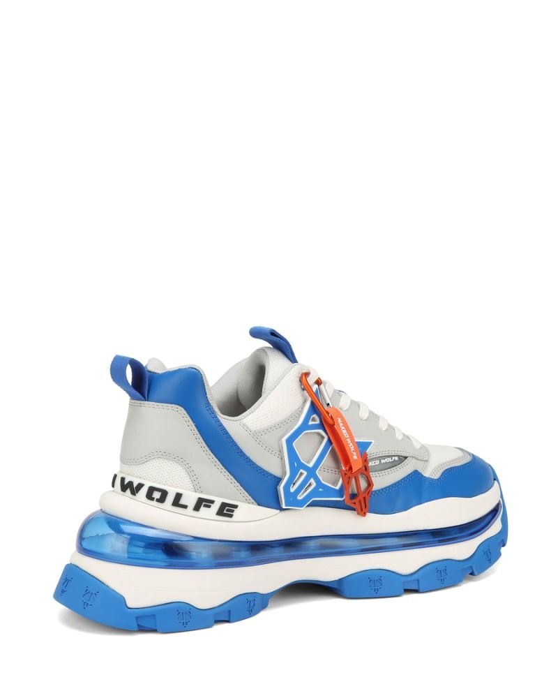 Men's Naked Wolfe Spring Sneakers Blue | PHILIPPINES MTXJCIW73