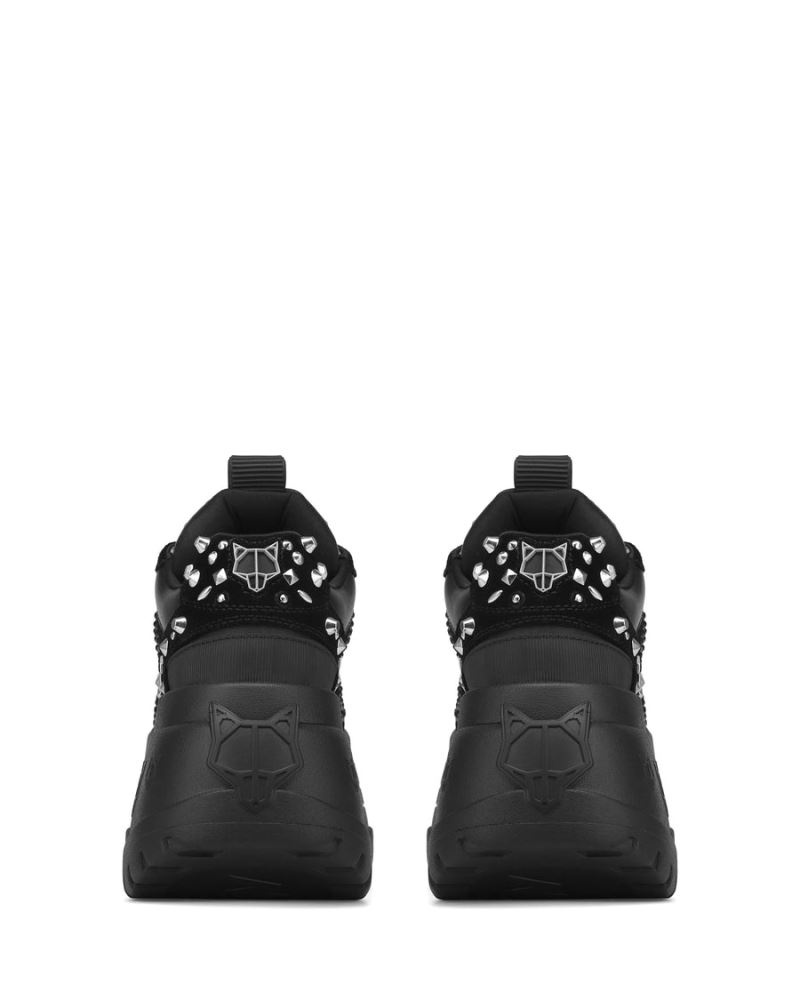 Women's Naked Wolfe Fantasy Diamonds Sneakers Black | PHILIPPINES AXTIZMN67