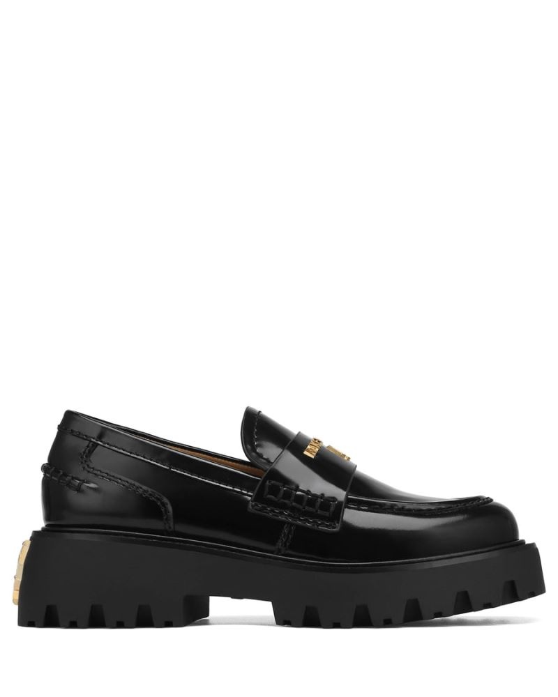 Women\'s Naked Wolfe Flawed Box Loafers Black | PHILIPPINES ZNEVHAY98