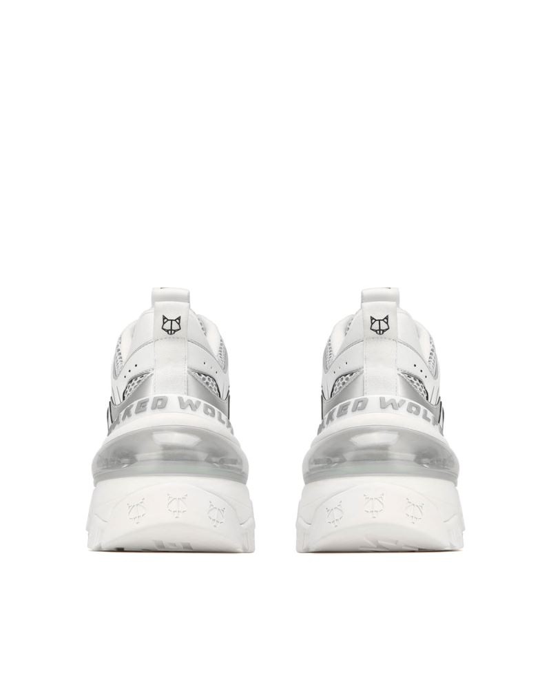 Women's Naked Wolfe Shadow Sneakers White | PHILIPPINES FASZMWK54