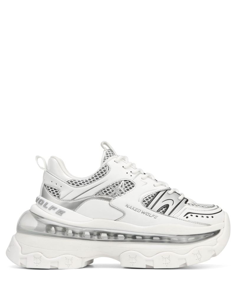 Women\'s Naked Wolfe Shadow Sneakers White | PHILIPPINES FASZMWK54