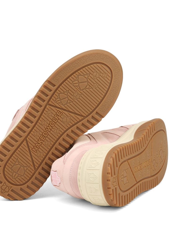 Women's Naked Wolfe Skating Nubuck/Cow Suede Sneakers Pink | PHILIPPINES DGKLOQB65