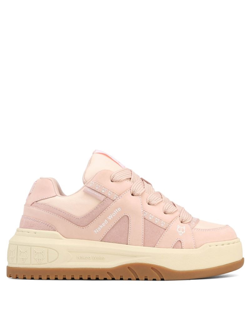 Women\'s Naked Wolfe Skating Nubuck/Cow Suede Sneakers Pink | PHILIPPINES DGKLOQB65
