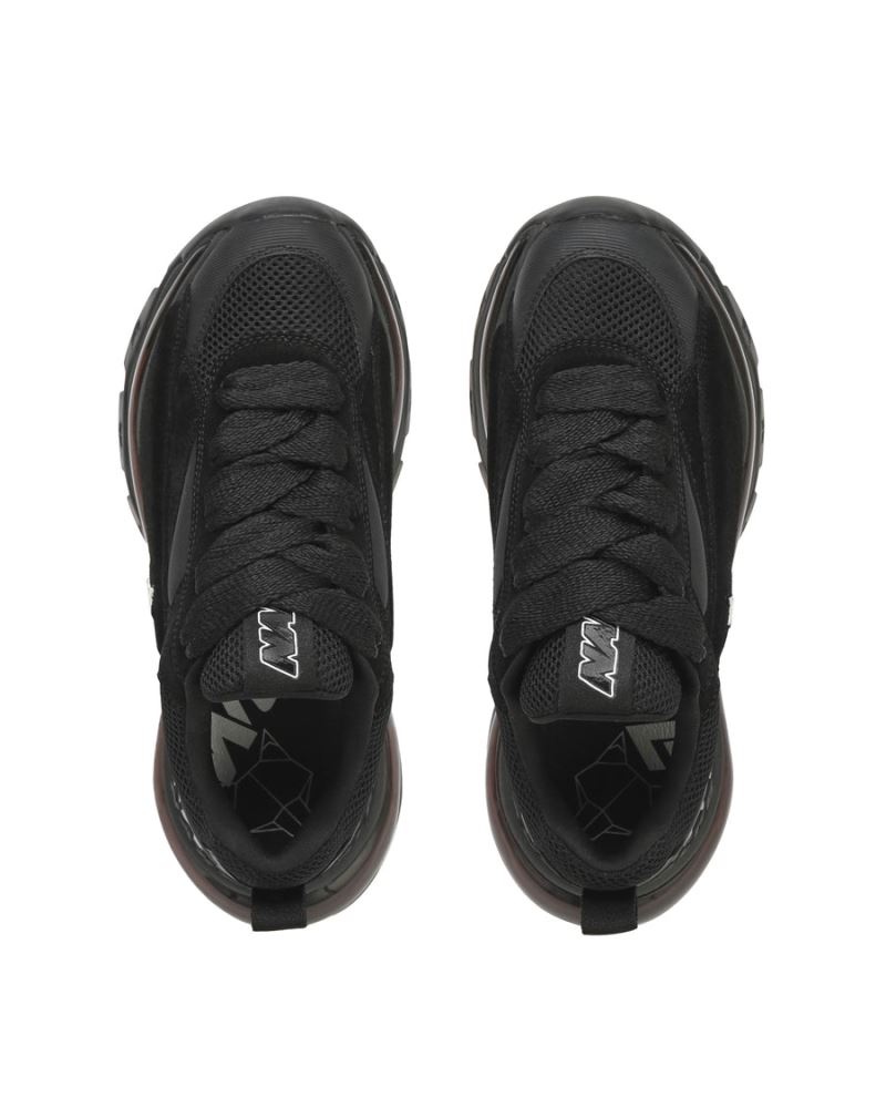 Women's Naked Wolfe Strike Double Sneakers Black | PHILIPPINES NAHXLET56