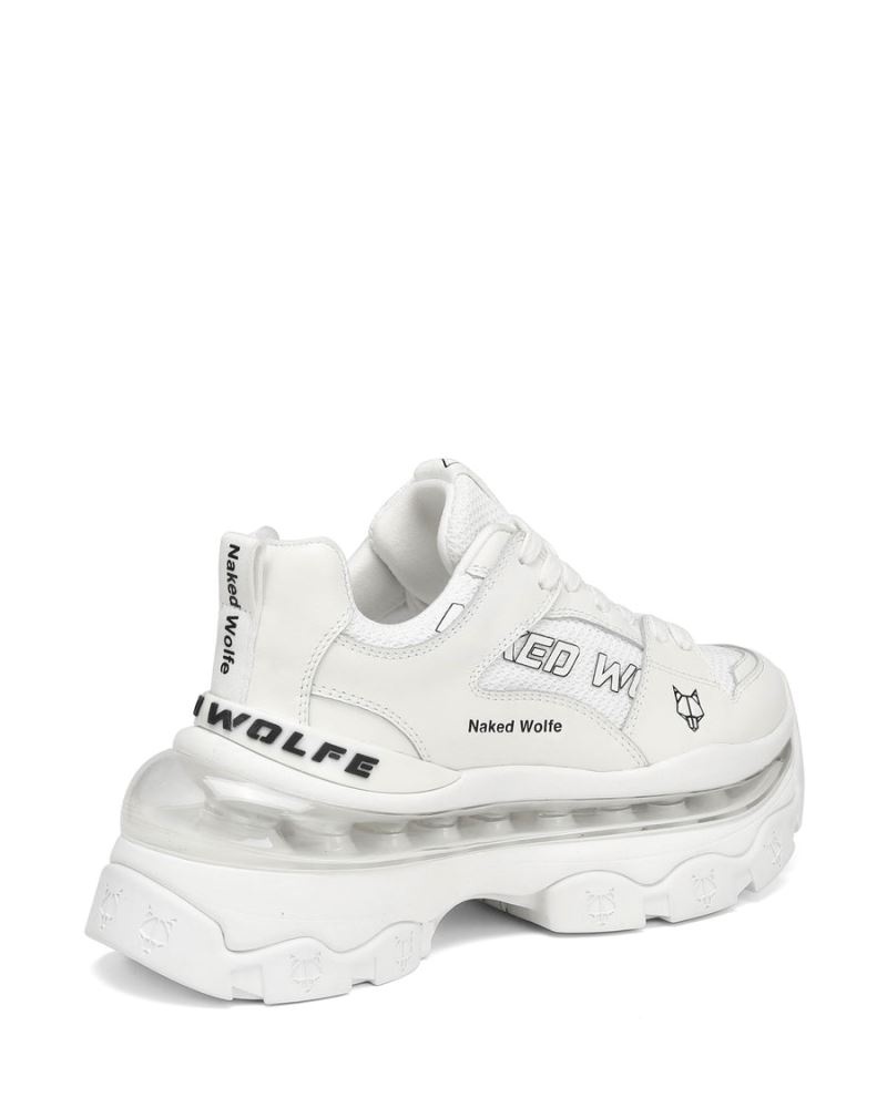 Women's Naked Wolfe Wind Sneakers White | PHILIPPINES SVQBFKW29