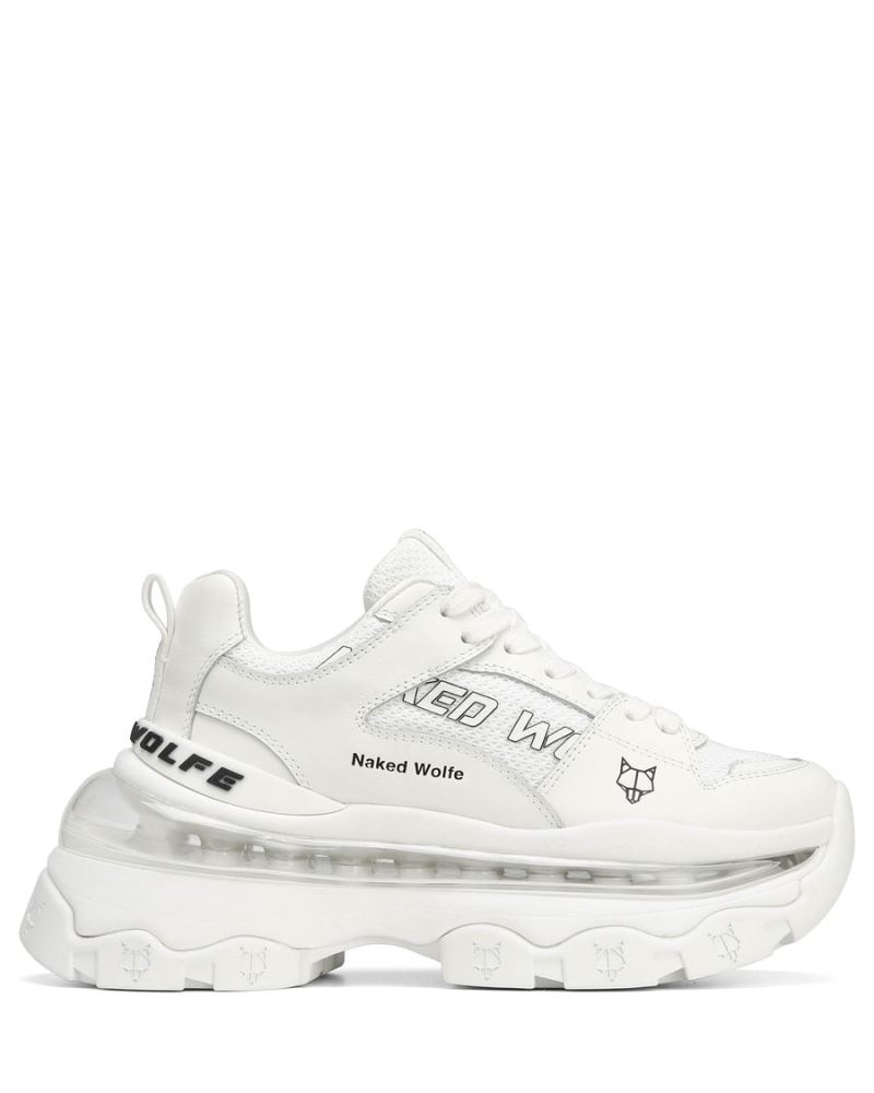 Women\'s Naked Wolfe Wind Sneakers White | PHILIPPINES SVQBFKW29