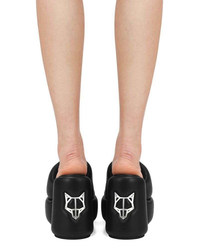 Women's Naked Wolfe Wow Platform Sandals Black | PHILIPPINES CTJZKBQ10