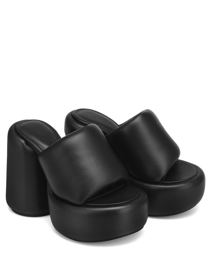 Women's Naked Wolfe Wow Platform Sandals Black | PHILIPPINES CTJZKBQ10
